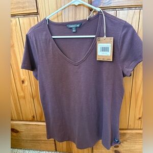 Toad & Co Marley II Vneck short sleeve NWT